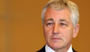 U.S. Senator Chuck Hagel Meets Japanese Prime Minister